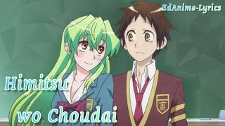 Jitsu wa Watashi wa Op full LyricsAMV「Himitsu wo Choudai」by ARSMAGNA sub ROMKANENGESP [upl. by Odessa]