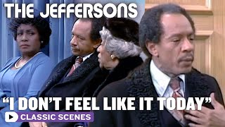 George Sets Some Boundaries  The Jeffersons [upl. by Thaine649]