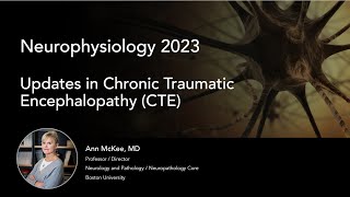 Updates in Chronic Traumatic Encephalopathy CTE [upl. by Doehne]