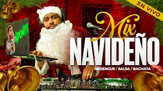 🎄MIX NAVIDEÑO🎄 LOS MEJORES MERENGUE  SALSA BACHATA NAVIDEÑA 🎅🏽 MEZCLANDO EN VIVO ADONIII 🗣 [upl. by Gayn184]