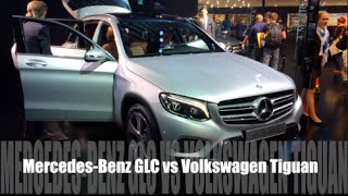 MercedesBenz GLC 2016 vs Volkswagen Tiguan 2016 [upl. by Moor]