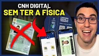 COMO CADASTRAR A CNH DIGITAL NO CELULAR SEM TER A CNH FÍSICA EM MÃOS [upl. by Noedig429]