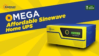 Introducing Eastman quotOMEGAquot Sinewave Home UPS  Affordable Inverter for Homes amp Offices in India [upl. by Ailee39]