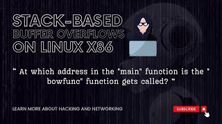 Stack Based Buffer Overflow  STACKBASED BUFFER OVERFLOWS ON LINUX X86  HTB ACADEMY  MEMORY [upl. by Annekim]