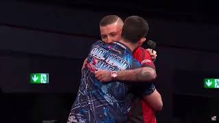 Darts 2024 European Championship Round 1  Humphries v Aspinall Highlights [upl. by Elleahcim212]