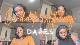 CANDIDATE ATTORNEY DIARIES  WRITE AN EXAM WITH ME storytime lawstudentvlog lawdegree lawvlog [upl. by Ennylcaj69]