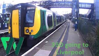 Trains at Runcorn 121124 [upl. by Valora]