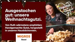 Ausgestochen gut unsere handgemachten Weihnachtsgutzi dasistmigrosbasel [upl. by Temirf]