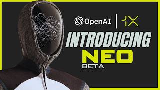 1X amp OpenAI are just unveiled NEO beta  A Humanoid robot for Homes [upl. by Standley480]