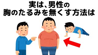 誰かに話したくなる筋トレと健康の役立つ雑学 [upl. by Ylrebmek]