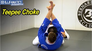 BJJ Teepee Choke by Jared Weiman [upl. by Akinyt]