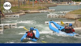 Introducing kayak cross the new event to debut at Paris Olympics [upl. by Courtund]