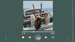 Playlist baddie playlist to boost your self confidence [upl. by Yanehs]