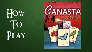 How To Play Canasta Caliente 2 Player [upl. by Itnahsa]