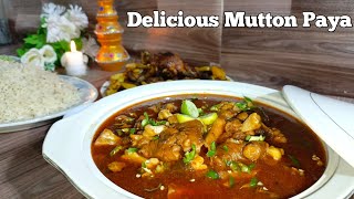 Mutton paya recipe by traditional chef [upl. by Jacinthe]