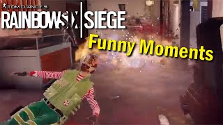 Rainbow Six Siege Funny Moments When a PC Player Gets on Console [upl. by Aititel739]