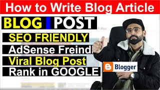 How to Write a Blog Post for Beginners in 2023  Blog Course Part 7 [upl. by Marlene]