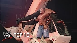 Extreme Attitude Adjustments  WWE Top 10 [upl. by Belia]