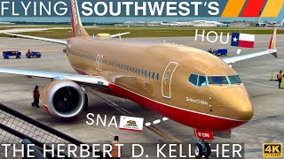 4K – Full Flight – Southwest Airlines – Boeing 7378 Max – HOUSNA – N871HK – WN352 – IFS Ep 645 [upl. by Noynek]