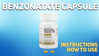 Benzonatate capsule how to use Uses Dosage Side Effects Contraindications [upl. by Anidualc]