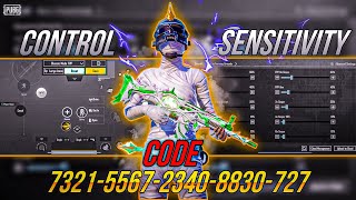 NEW UPDATE 35 🔥BEST SENSITIVITY CODECONTROL SETTINGS BGMIPUBG MOBILE  BGMI AFTER UPDATE 35 [upl. by Nathanson]