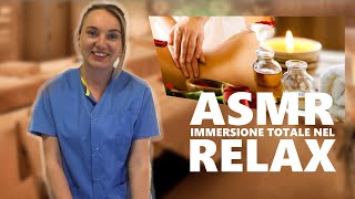 Immersione totale nel Relax  ASMR massaggio [upl. by Annairam]