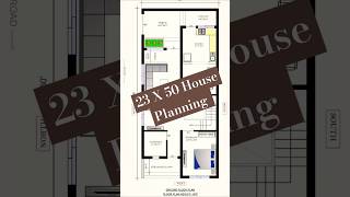 20X50 House Plan  North Facing House Vastu  House design services DM on Instagramhouseplan [upl. by Naujat378]