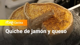 Quiche de jamón y queso Como Sapiens  RTVE Cocina [upl. by Nellahs581]