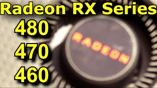 Radeon RX Series Revealed  RX 480 470 460 [upl. by Normy]