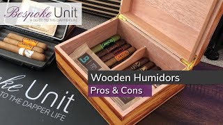 Pros amp Cons Of Using A Wooden Humidor Why Store Cigars In A Wooden Humidor [upl. by Leiser422]