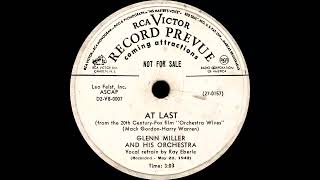 At Last  Perfidia  Glenn Miller And His Orchestra 1952 [upl. by Keeler]