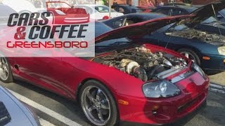 Cars and Coffee Greensboro NC  04152017 [upl. by Berkman]