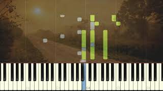 Amanece en la ruta Sueter Piano Tutotrial Synthesia partitura [upl. by Malony]