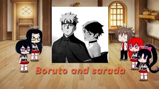 HighSchool DXD react to their children Au after DXD react to Naruto and Sasuke as new student [upl. by Enimrej161]