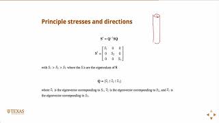 Principle stresses and directions Reservoir Geomechanics Petroleum Reservoir Engineering [upl. by Diahann268]