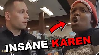 Insane Karen Arrested at her Work after MELTDOWN CRAZY [upl. by Ynattyrb]