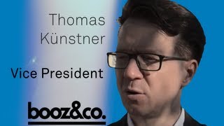 Zukunft der Digitalisierung Thomas Künstner Vice President Booz amp Company Interview [upl. by Marquez]