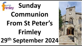 29th September Frimley St Peters [upl. by Akayas25]