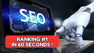 Dominate GooglesYahoo amp Bing 1st Ranking in 60 Seconds   SEOBuddy AI [upl. by Sirob286]