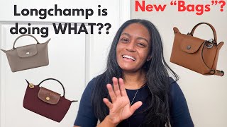 New Longchamp Crossbody “Bag”  Longchamp Mini Pouch Adjustments  New Prices  Céline  Me [upl. by Sahpec]