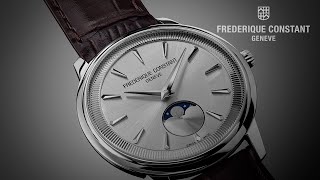 Classics Moneta Moonphase Watch by Frederique Constant [upl. by Tadich]