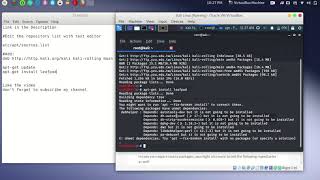 Install leafpad on linux  kali linux 2020  ubuntu [upl. by Sirromad]