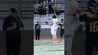 The Tight End Went UP And Came Down With It 🤯 collegefootball footballshorts highlights [upl. by Airdnas]