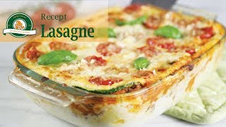 Lasagne recept  lasagna maken  met een bechamelsaus [upl. by Eyeleen819]