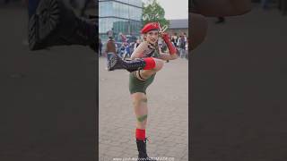 Cammy cosplay streetfighter shorts streetfighter6 [upl. by Ariaz]