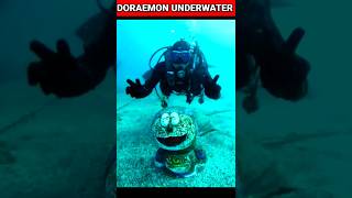 Real DORAEMON Found Buried In The Sea😱 Biggest MYSTERY doraemon underwater shorts [upl. by Tobie]