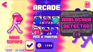 Stick Fighter PCWeb Mike Sopapo  1 Player Mode Playthrough [upl. by Nanda]