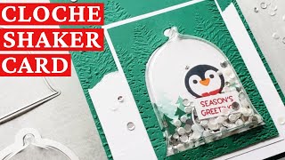 Penguin Dome Shaker Card Tutorial  Make Your Loved Ones Smile [upl. by Anayik234]