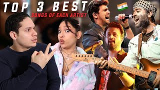 Waleska amp Efra reaction to Top 3 Most Iconic Songs Of indian Singers [upl. by Radke44]